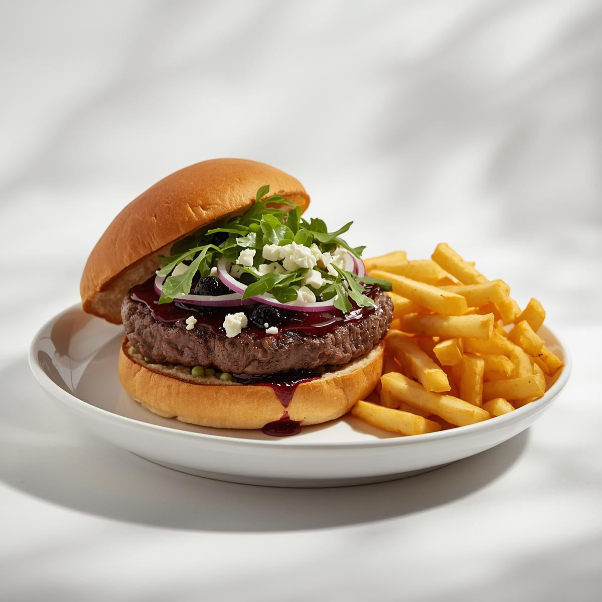 Spicy Blueberry Burger