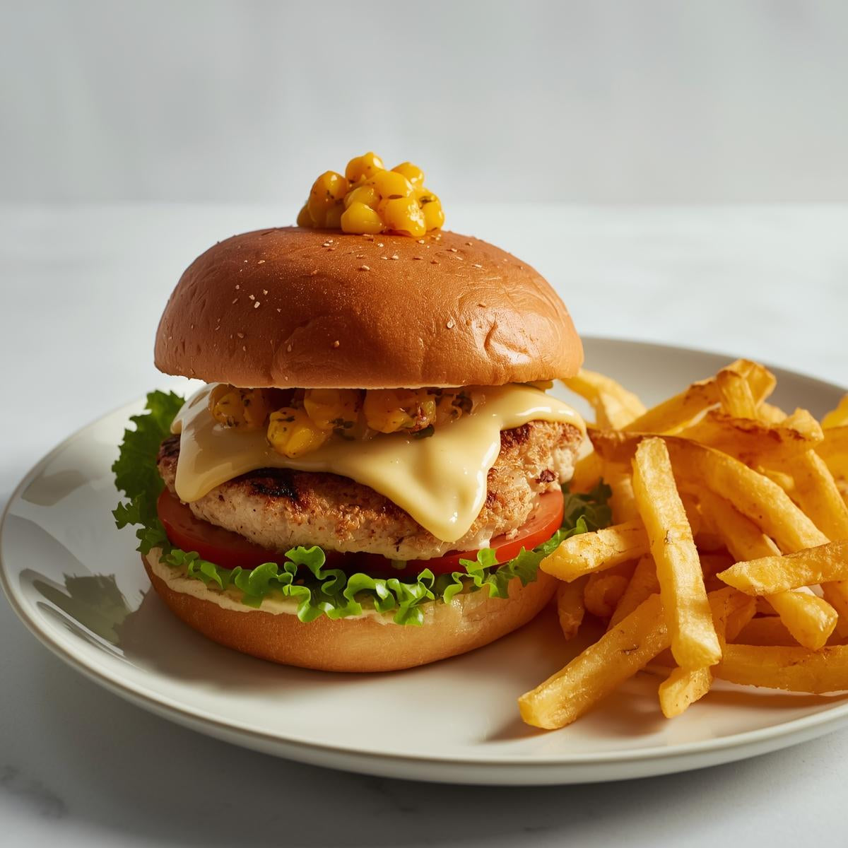 Grilled Chicken Burger