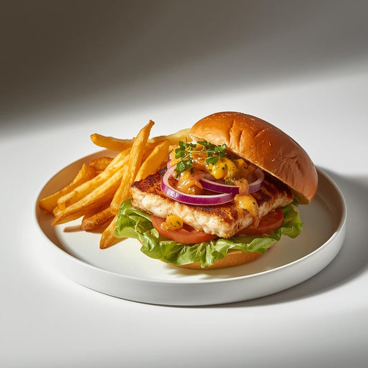 Grilled Fish Burger